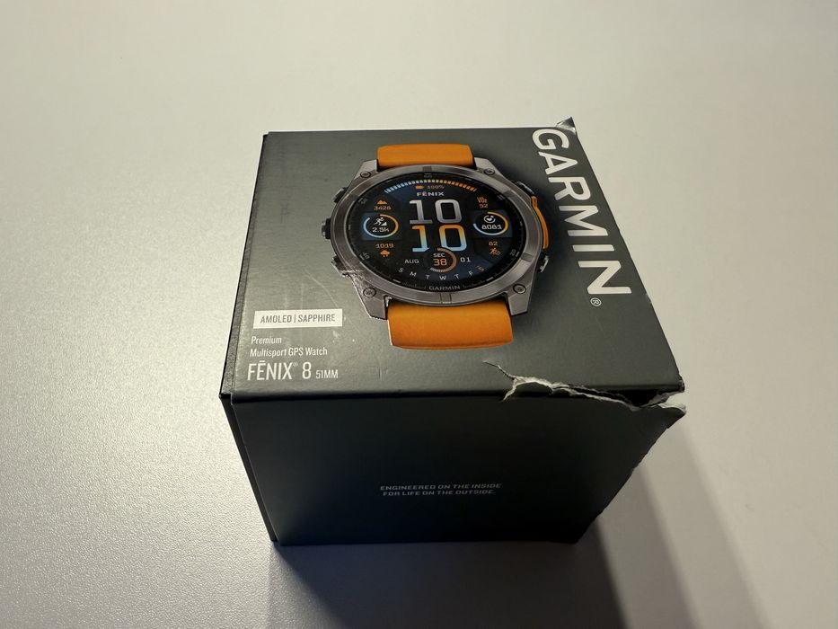 Garmin Fenix 8 Amoled Shapire 51mm Sigilat