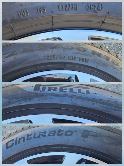 Jante BMW X1 F48 X2 F39 U10 U11 U06 pachet NOU NERULAT O km  225 50 18 DOT 2024 profil NOU 8 mm