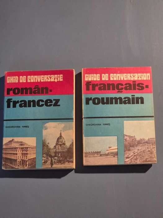Dicționare și ghiduri de conversație pentru limbile română și franceză