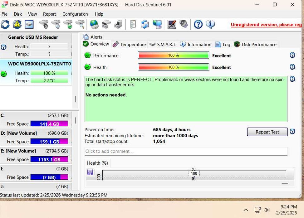 HDD Hard Disk Laptop WD Black 500GB 2.5"