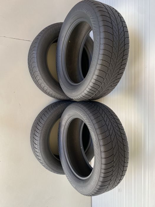 4бр зимни гуми 225/55/18/Gislaved euro Frost5/dot3211/5.3мм/