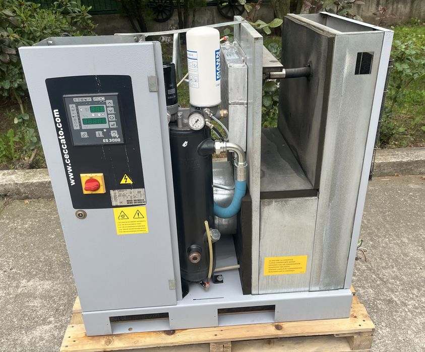 Винтов компресор Ceccato CSA 11kw 1550lt Обслужен!