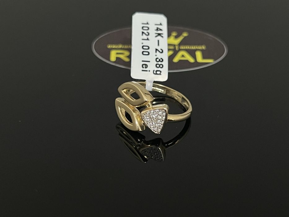 Bijuteria Royal CB : Inel dama aur 14k 585   2,38 gr