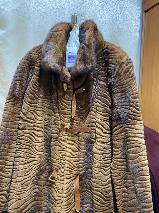 Норковый полушубок, б/у