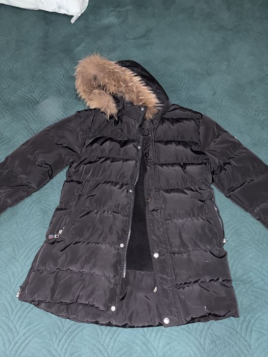 Geaca moncler cu blana