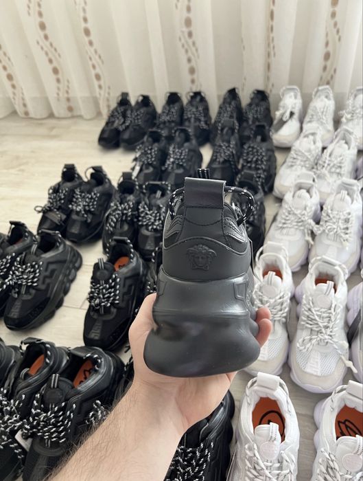 Versace chain reaction negru/alb