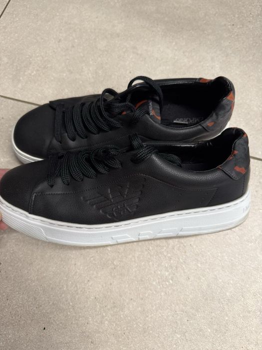 Оригинални кожени маратонки Armani