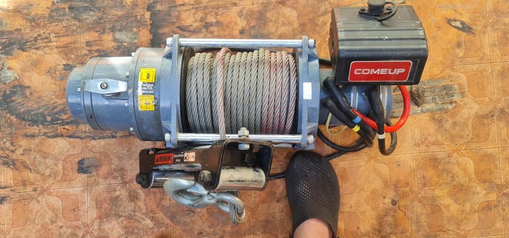 Лебедка  электро,12-24 v