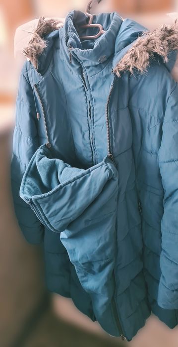 Дамско зимно яке за бременни с приставка за носене на бебе-  BONPRIX