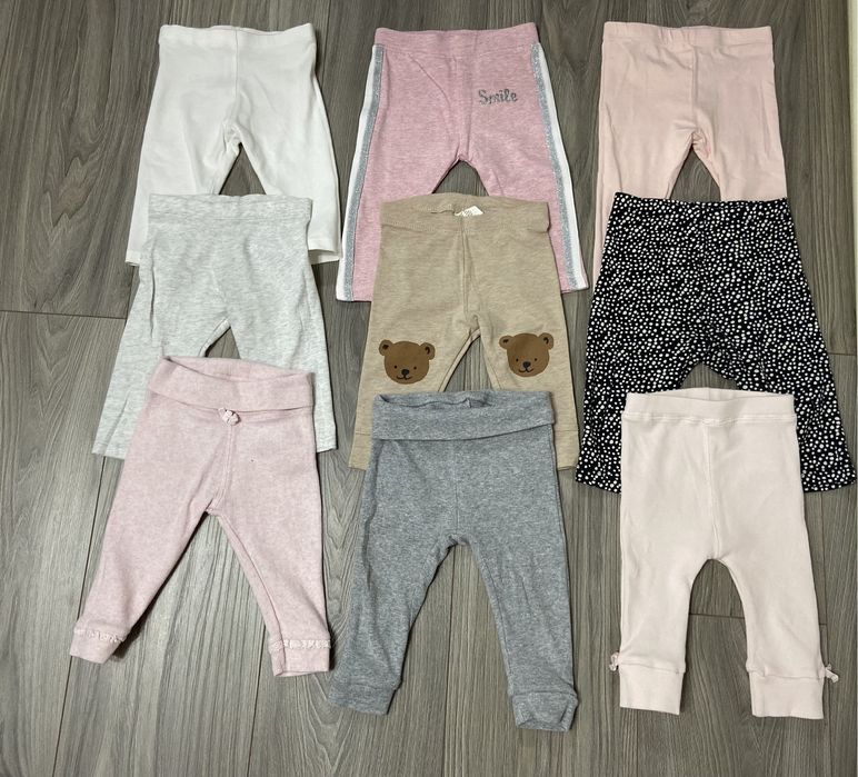 Pantaloni+colanți mărimile 56, 62, 68, 74