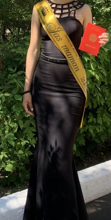 Вечернее платье рыбка