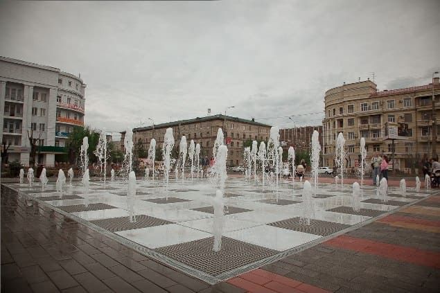Любой сложности фонтана
