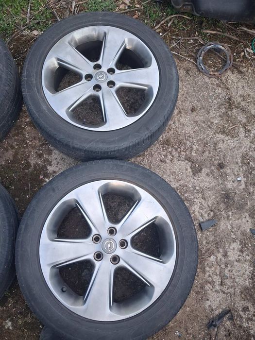 Ляти джанти 18ки с летни гуми Опел мола оригинални Opel moka