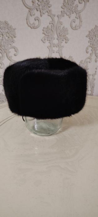 Мужская норковая шапка.