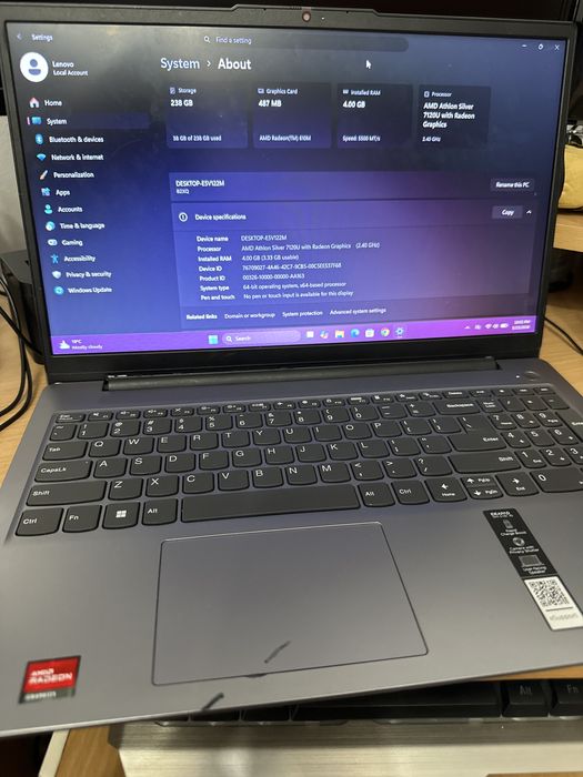 Laptop 2024 Lenovo Ideapad slim 3