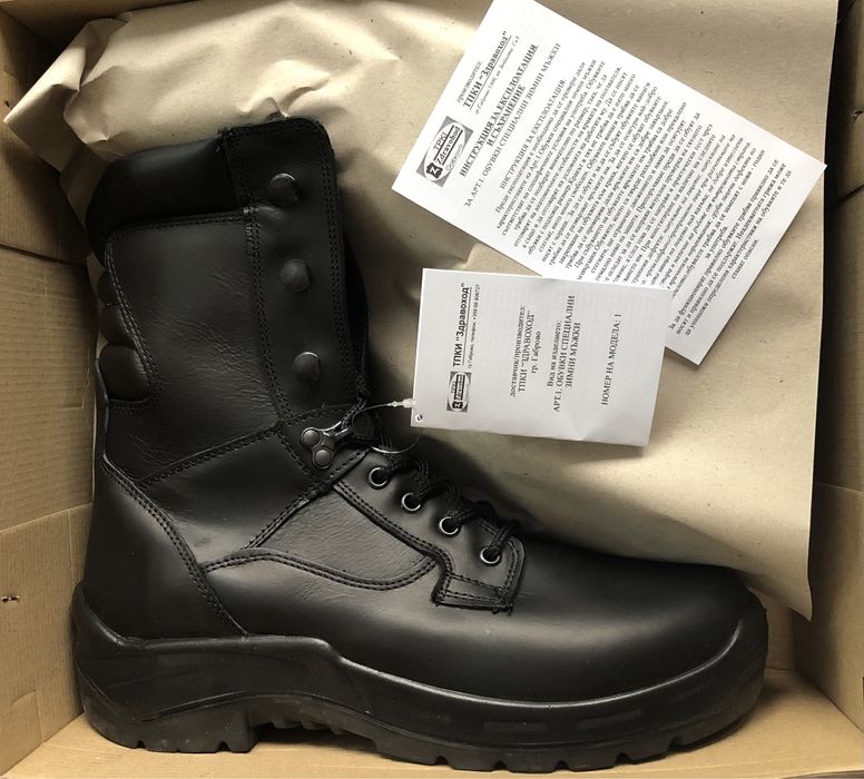 Зимни обувки (кубинки) от естествена кожа Номер 44