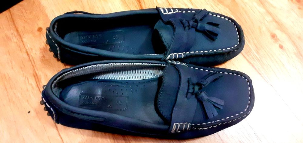Mocasini Zara baieti marimea 33