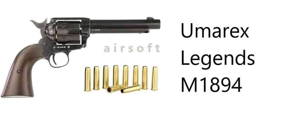 Revolver UMAREX Legends Cowboy CO2 6inch METAL airsoft
