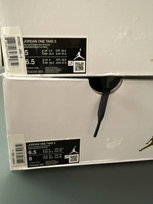 adidasi Originali Nike Air Jordan One Take 5, noi Marime 37.5 si 39