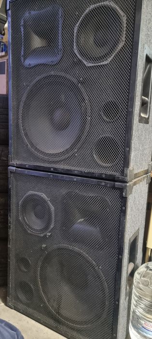 4 бр.Трилентовите тонколони Eminence kappa 2 бр. и GRAFT-2 бр.