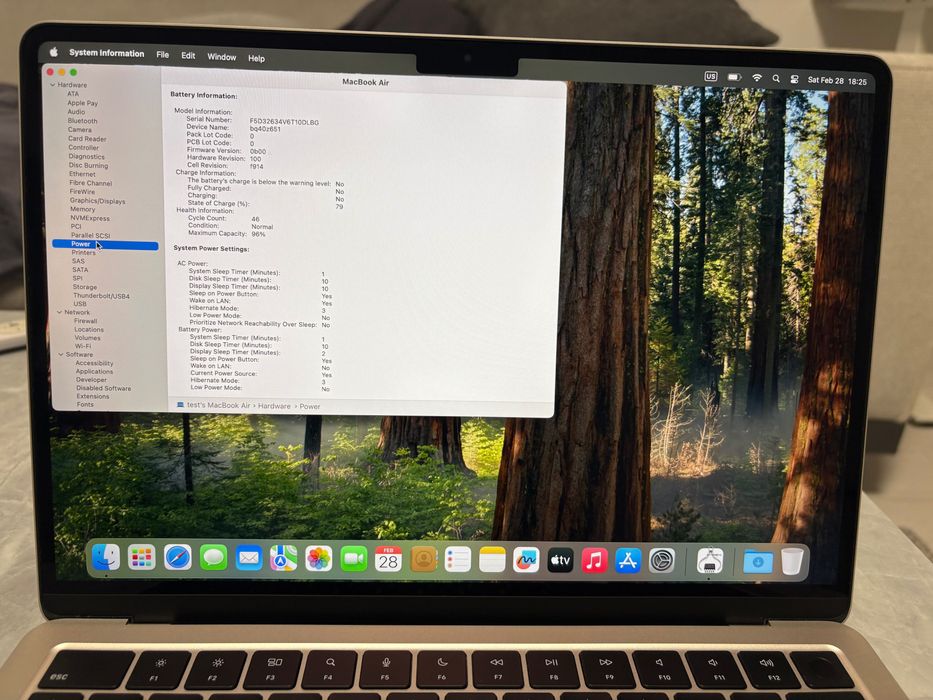 Macbook Air M2 13inch Starlight