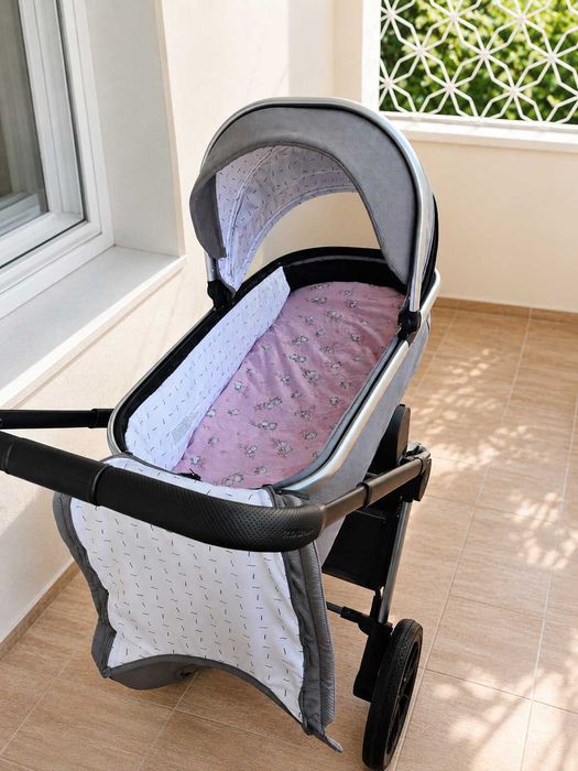Коляска MOWbaby TILDA 2 в 1 , (GREY)