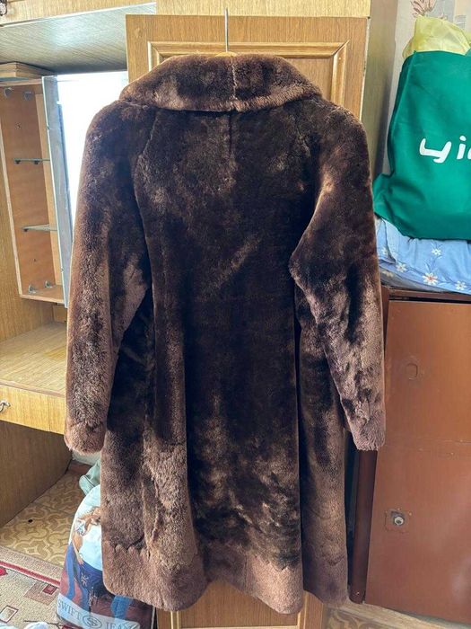 Шуба, полушубок из цигейки