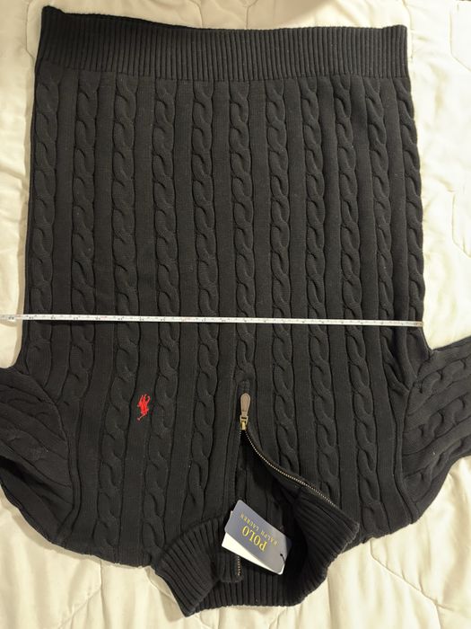 Half zip up Ralph Lauren Negru-M