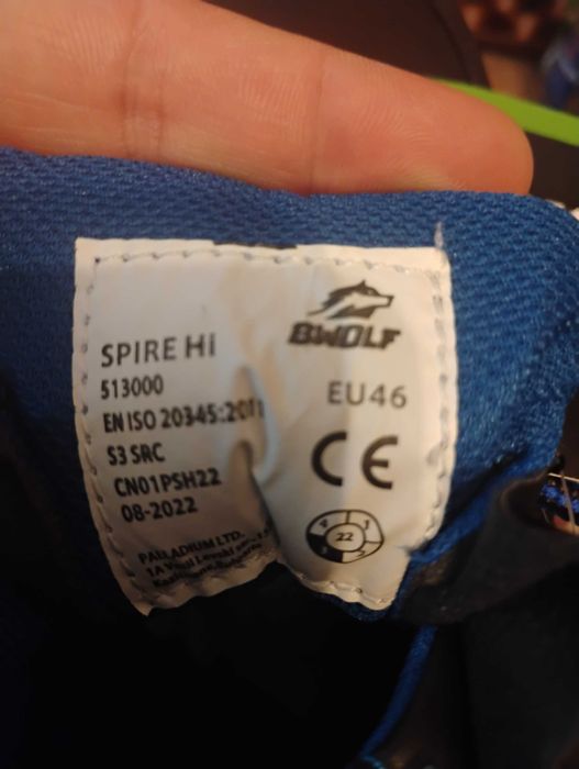 Работни обувки BWOLF SPIRE Hi S3