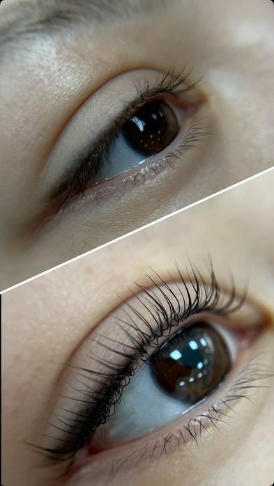 Ламинирование ресниц и бровей