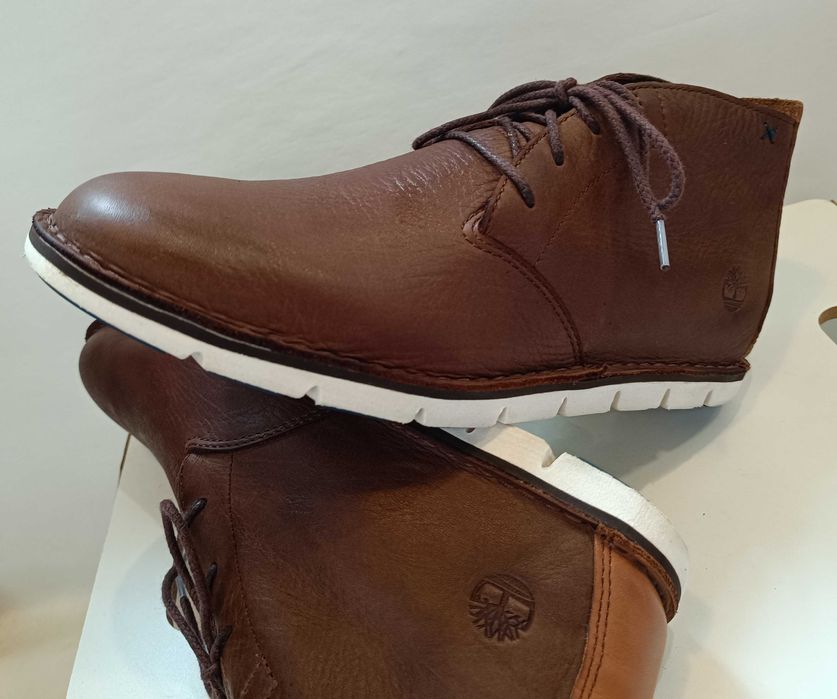 Ghete lace up 44 44.5  desert premium Timberland piele naturala moale