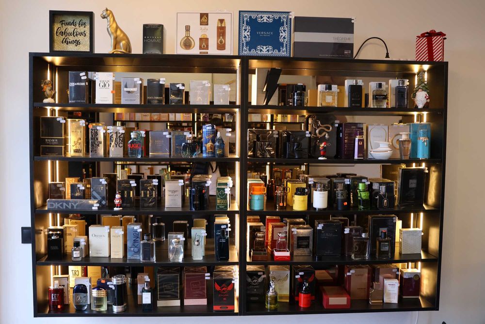 Инвентар на магазин за парфюми