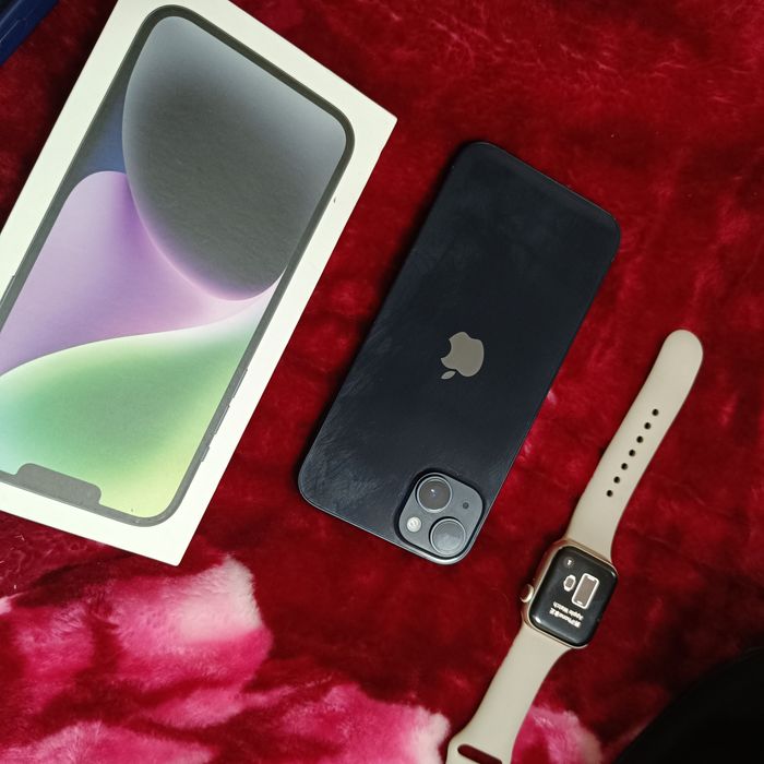 Айфон 14+ в комплекте apple watch