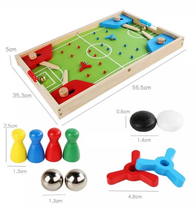 Нов! Дървен мач Jagi за малки и големи + не се сърди човече и ГО Джага