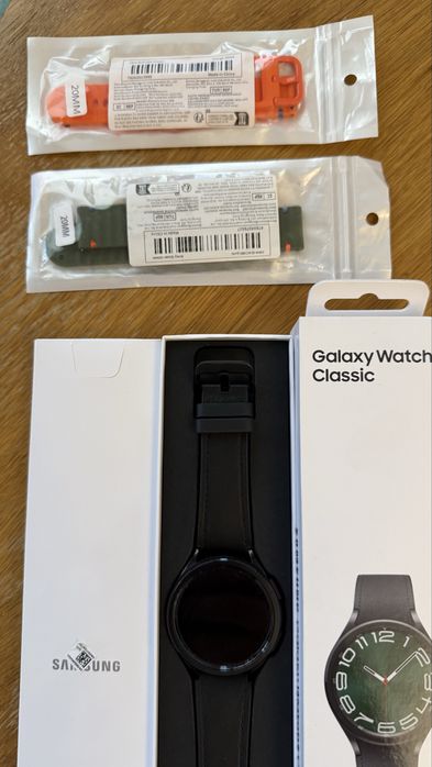 Samsung Watch6 classic+подарък