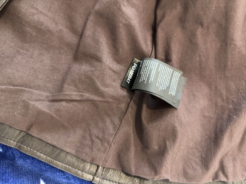 Geaca barbateasca de piele MUUBAA  otiginala matime L