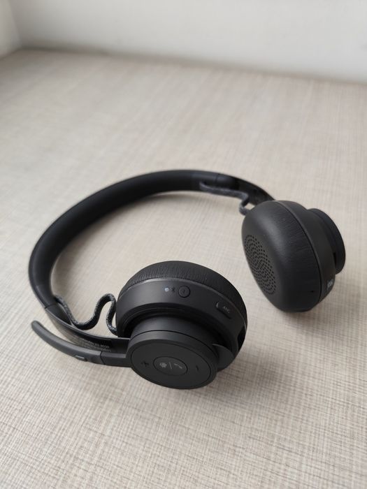 Casti Logitech MS Teams Zone Wireless, Bluetooth, Gri