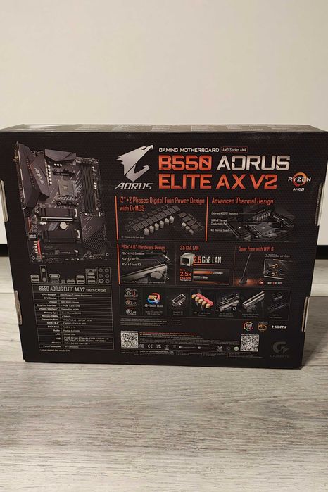Placa de bază Gigabyte B550 Aorus Elite AX V2 Socket AM4