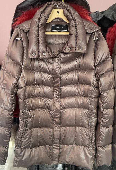 Зимно олекотено яке Carla F с естествен пух