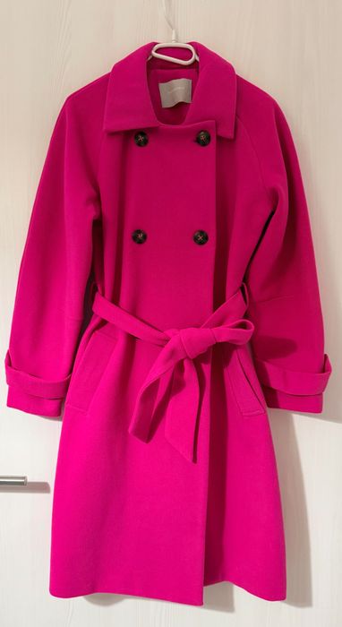 Palton roz mărime 34