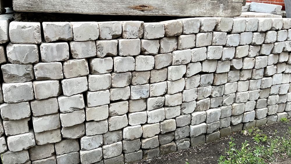 Кирпич силикатный б/у