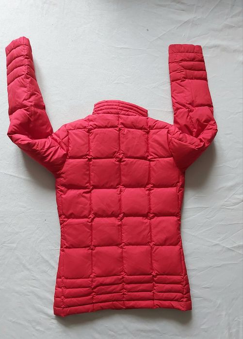 Lacoste,детско пухено яке, размер 160см, 12-14г.,Женско XS ,червено,