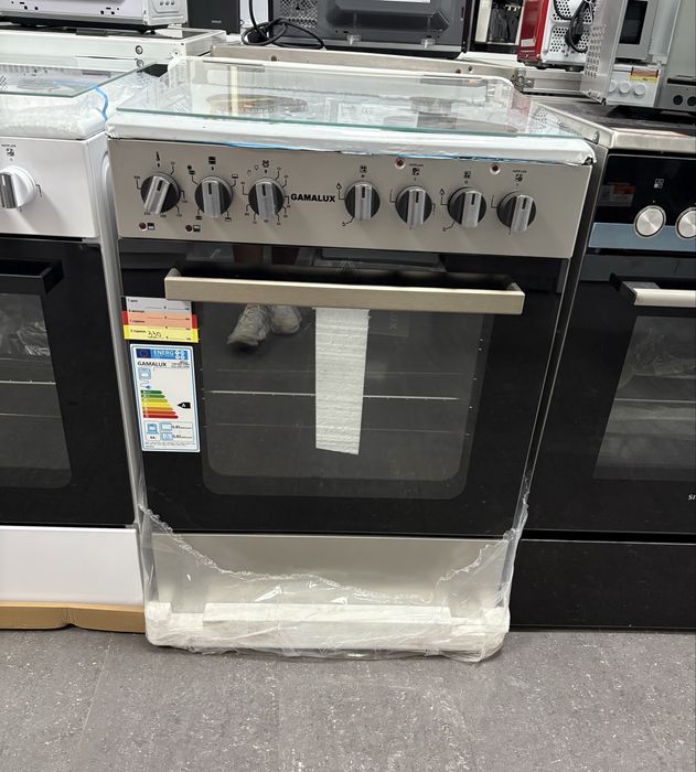 Готварска печка комбинирана  газ/ ток Gamalux I 6012 INOX
