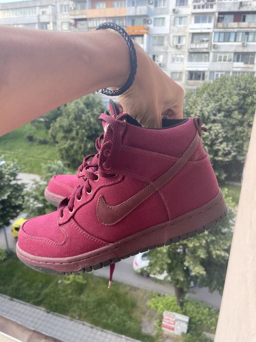 Nike Dunk High Canvas обувки