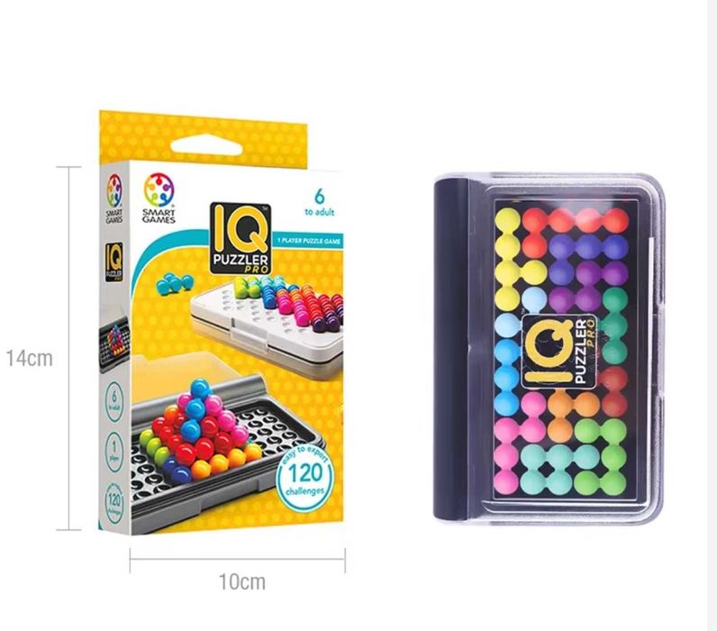 IQ Game PYRAMID № 5 от 8 – 3D части за височина. Логическа игра