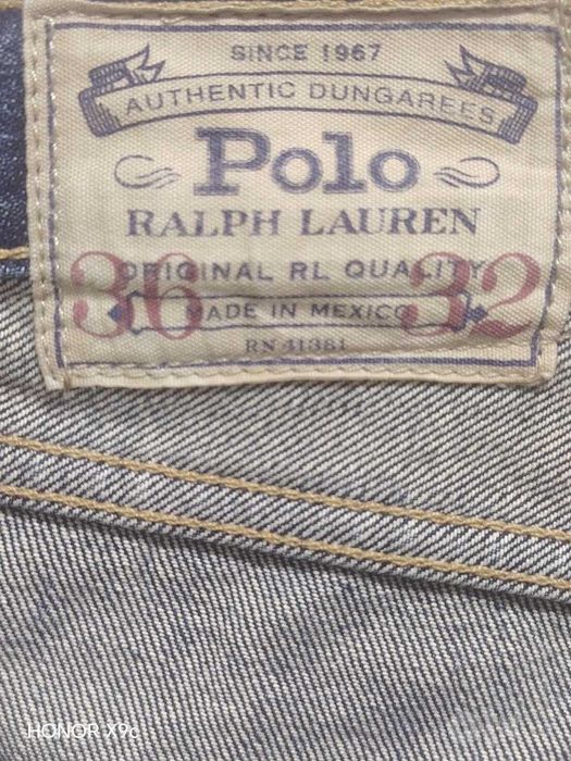 Polo Ralph Lauren Джинсы / W36 L32 / Винтаж. Редкость.