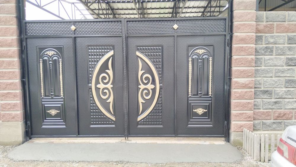 Ворота откатные консольные