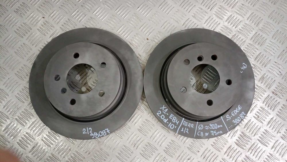 Задни дискове BMW X1 E84 2.0D 2010г.