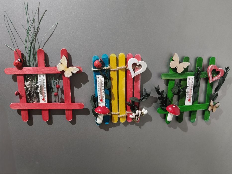 Magneti cu termometru martisor