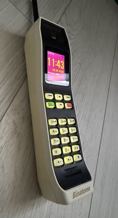 Telefon Binatone The Brick original - Retro / Bluetooth Handset / Colecție